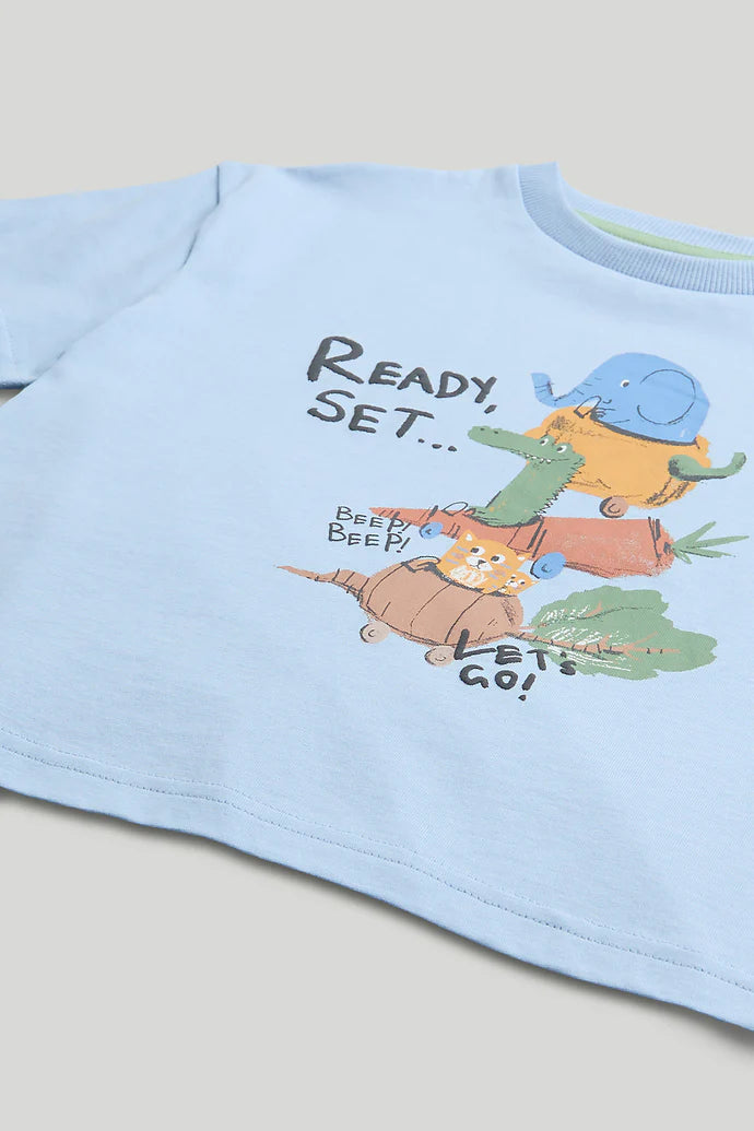 Blue Veg Vehicle T-Shirt