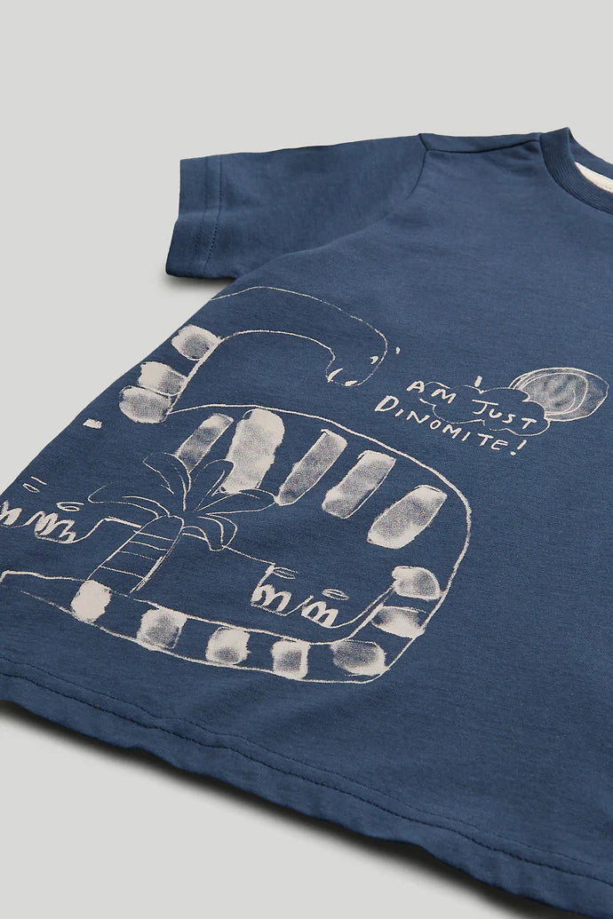 Navy Dinosaur T-Shirt