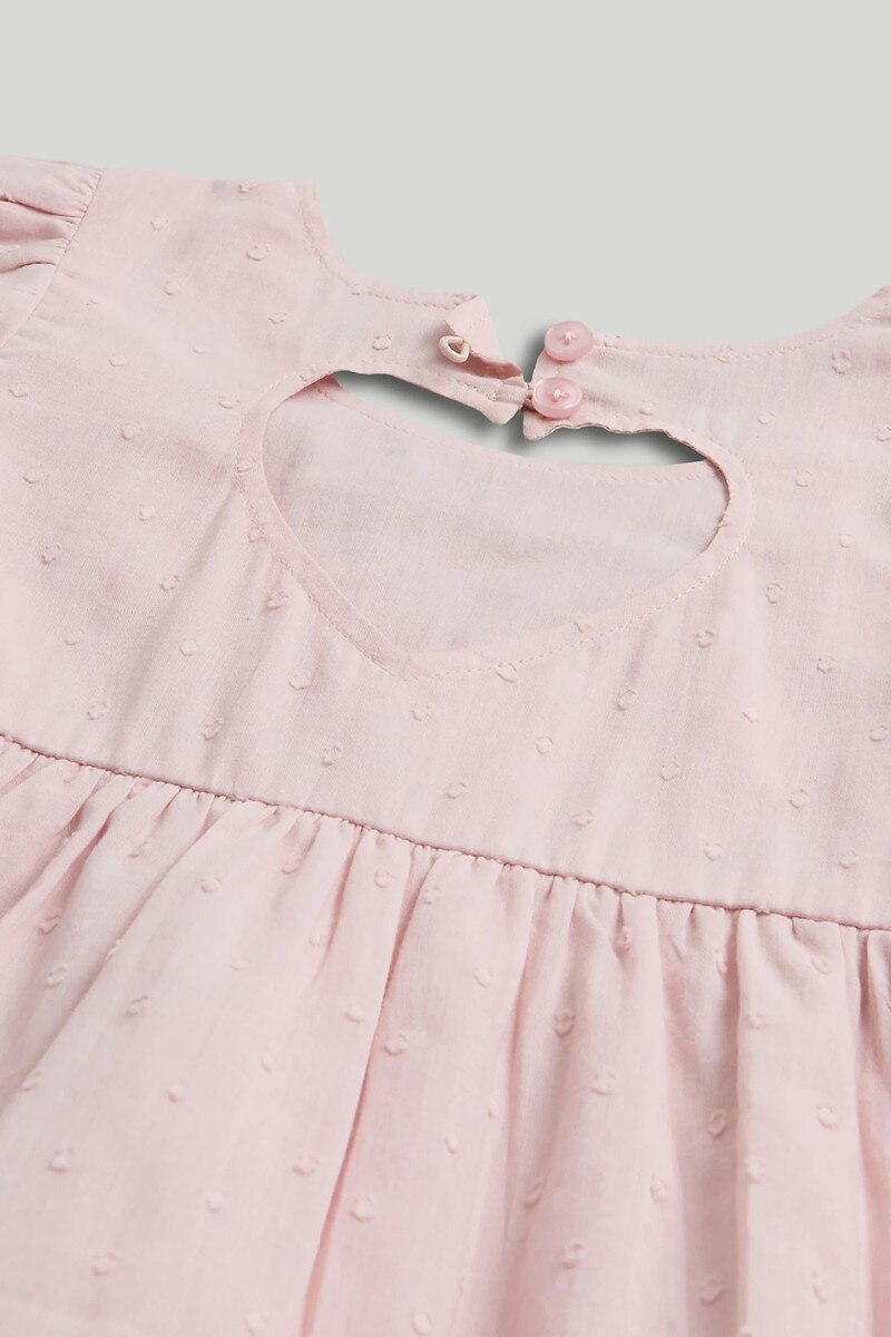 Pink Tiered Dress