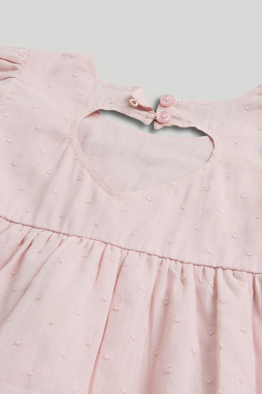 Pink Tiered Dress