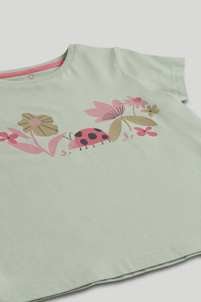 Green Ladybird T-Shirt