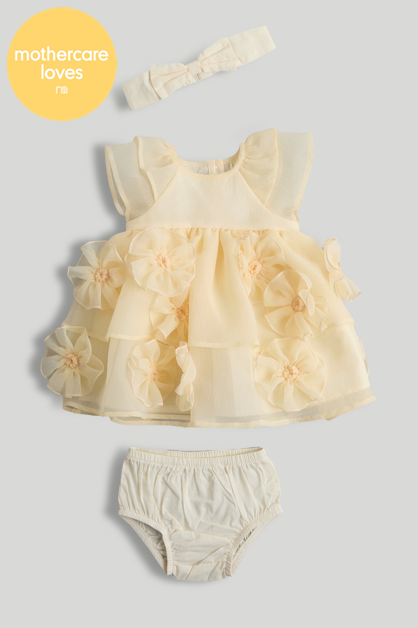Tulle Dress, Knickers And Headband Outfit