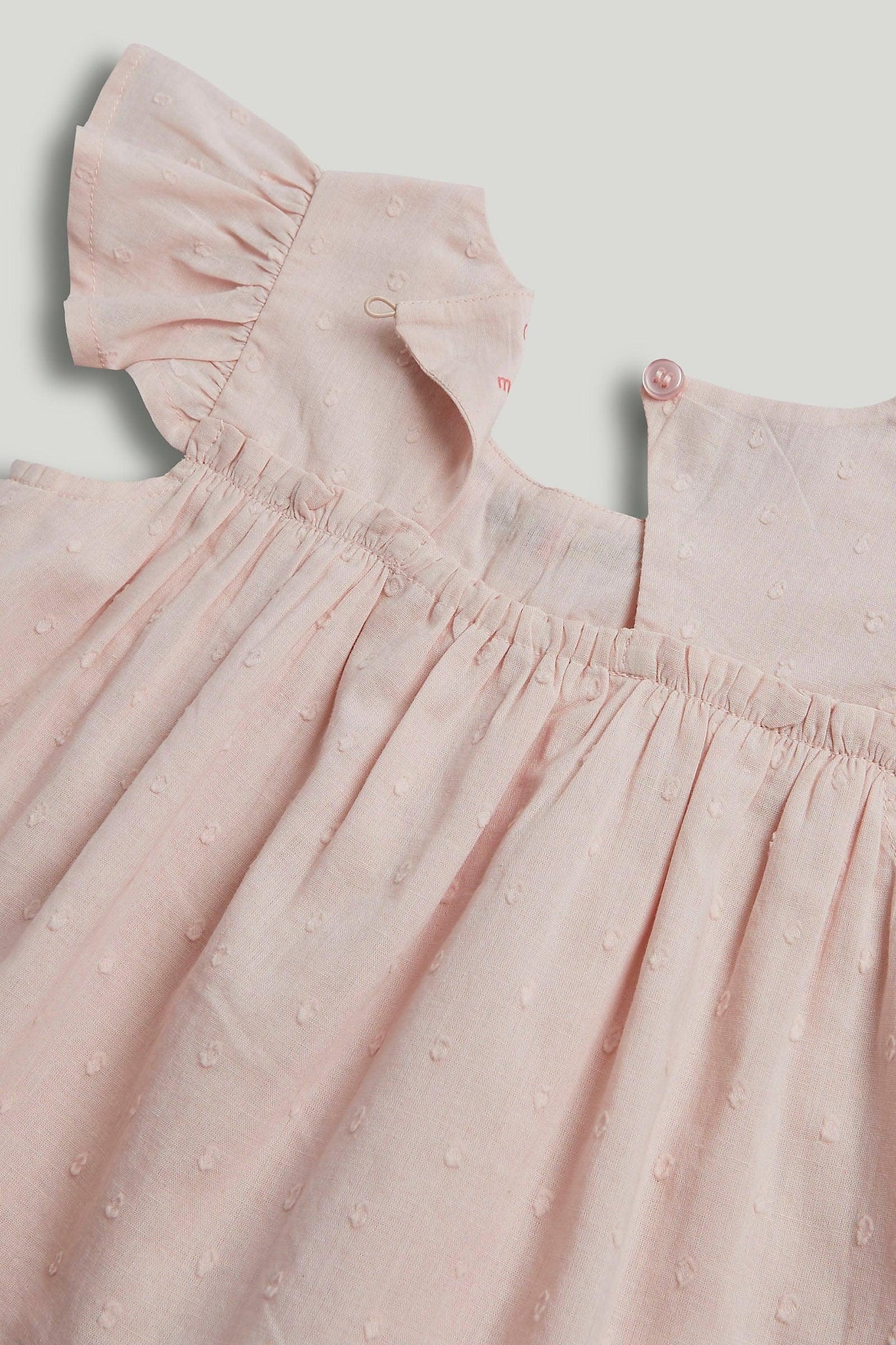 Pink Dobby Blouse