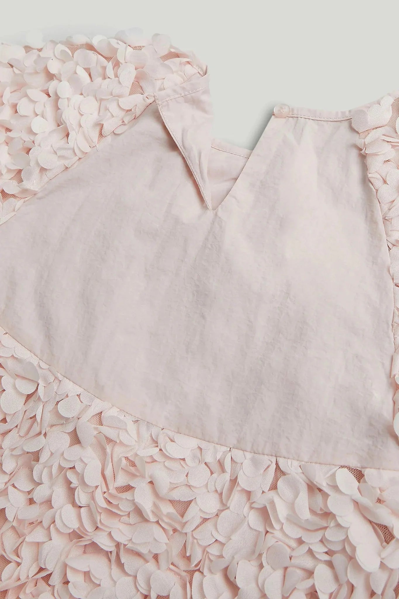 Pink Flower Occasion Dress