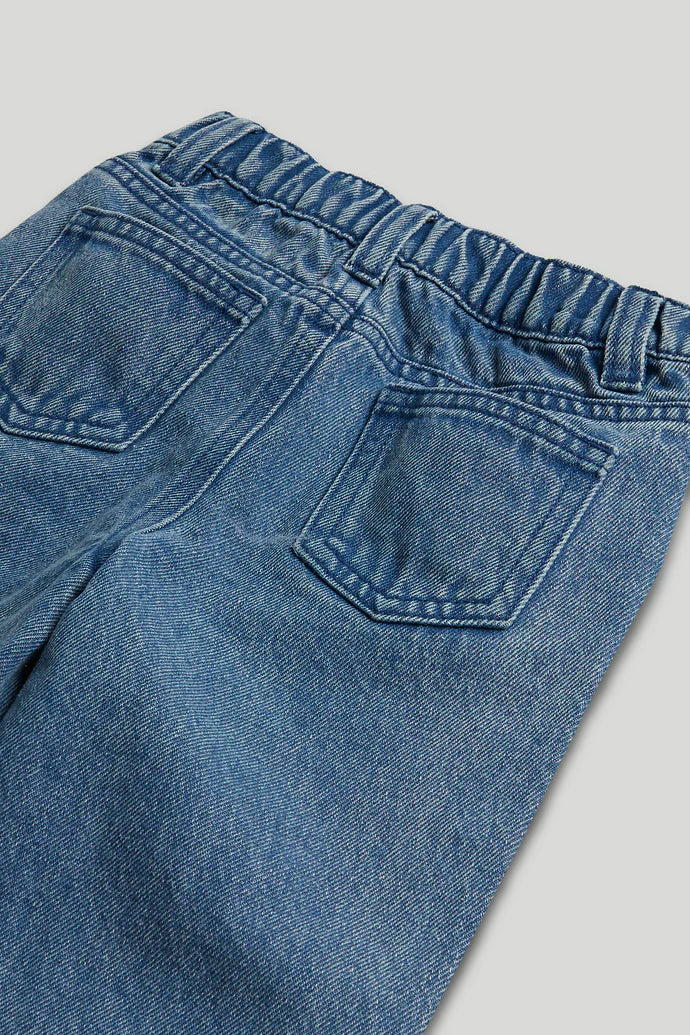 Barrel Leg Denim Jeans