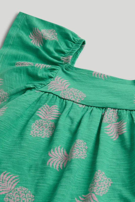 Green Top and Trousers Outfit