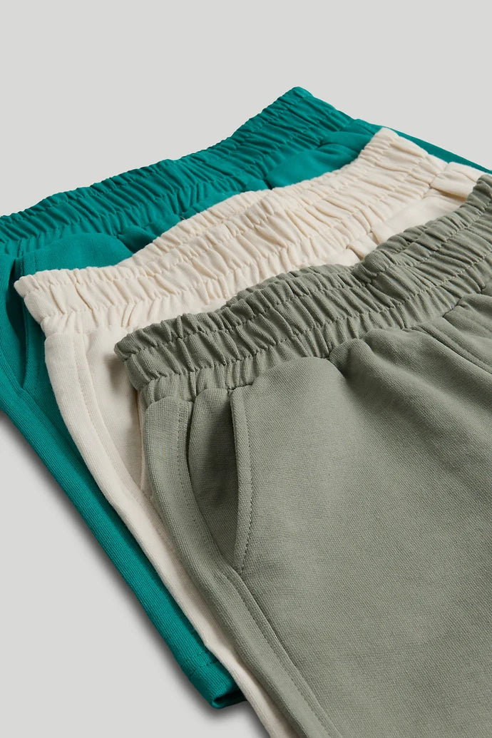 3 Pack Jersey Shorts