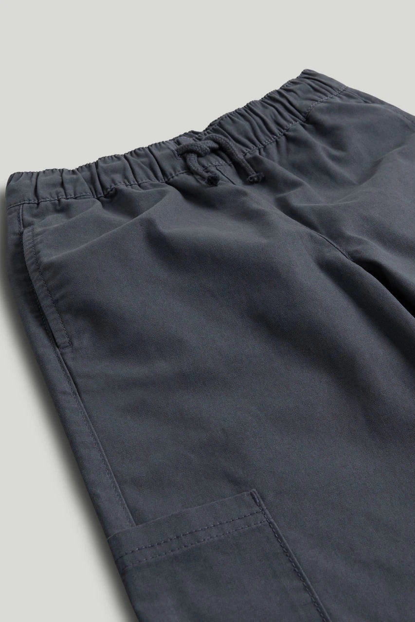 Brown Canvas Cargo Trousers