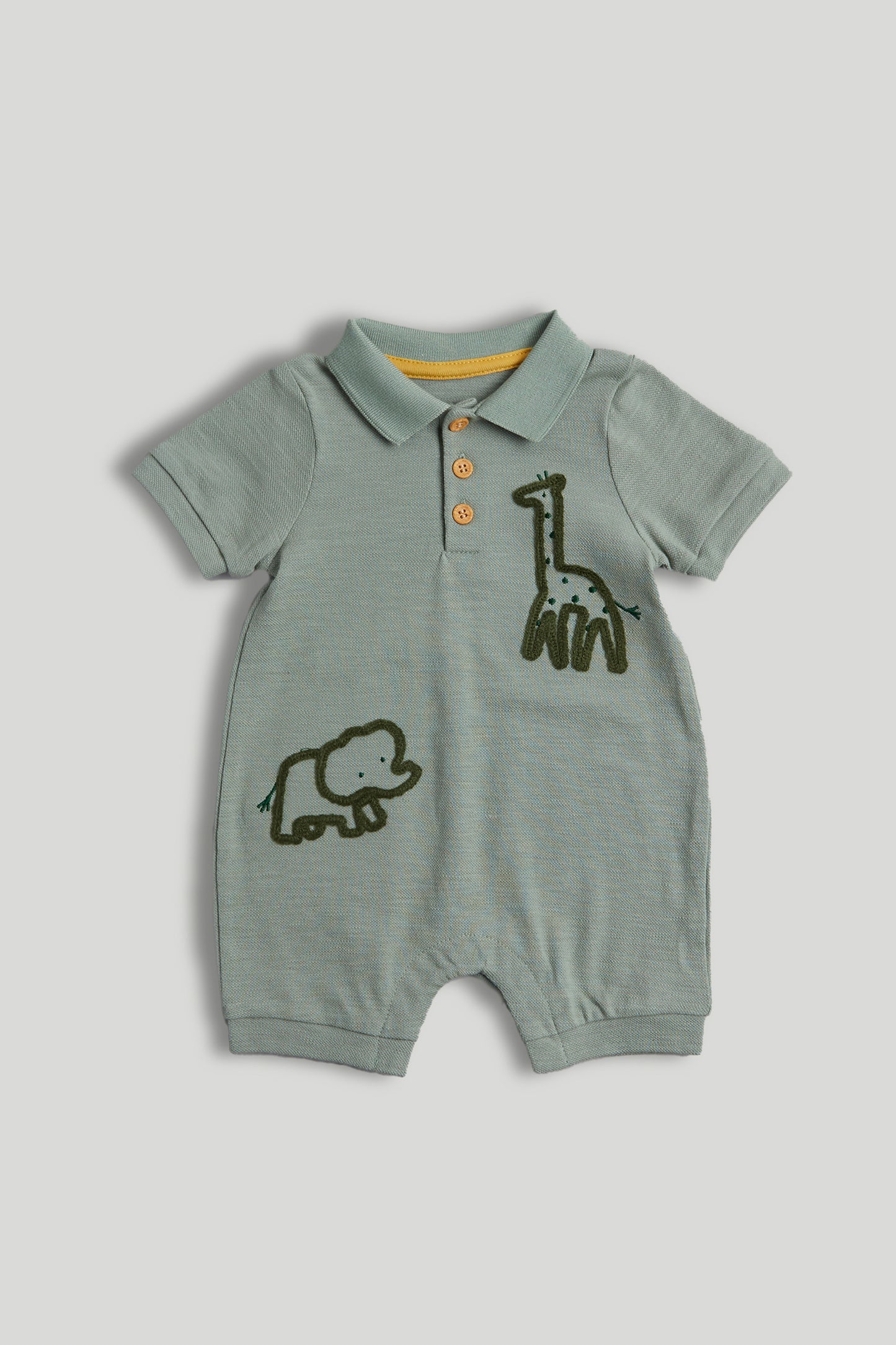 Green Safari Romper