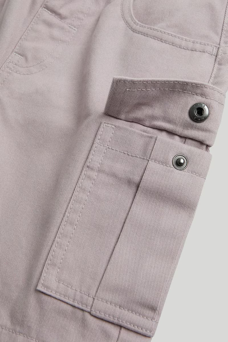 Blush Cargo Shorts