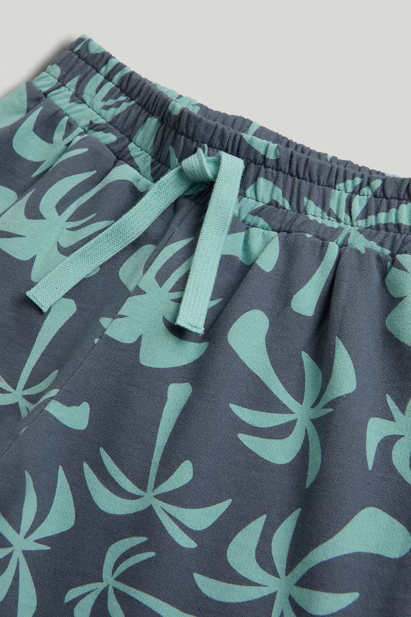 Tropical T-Shirt and Shorts Outfit