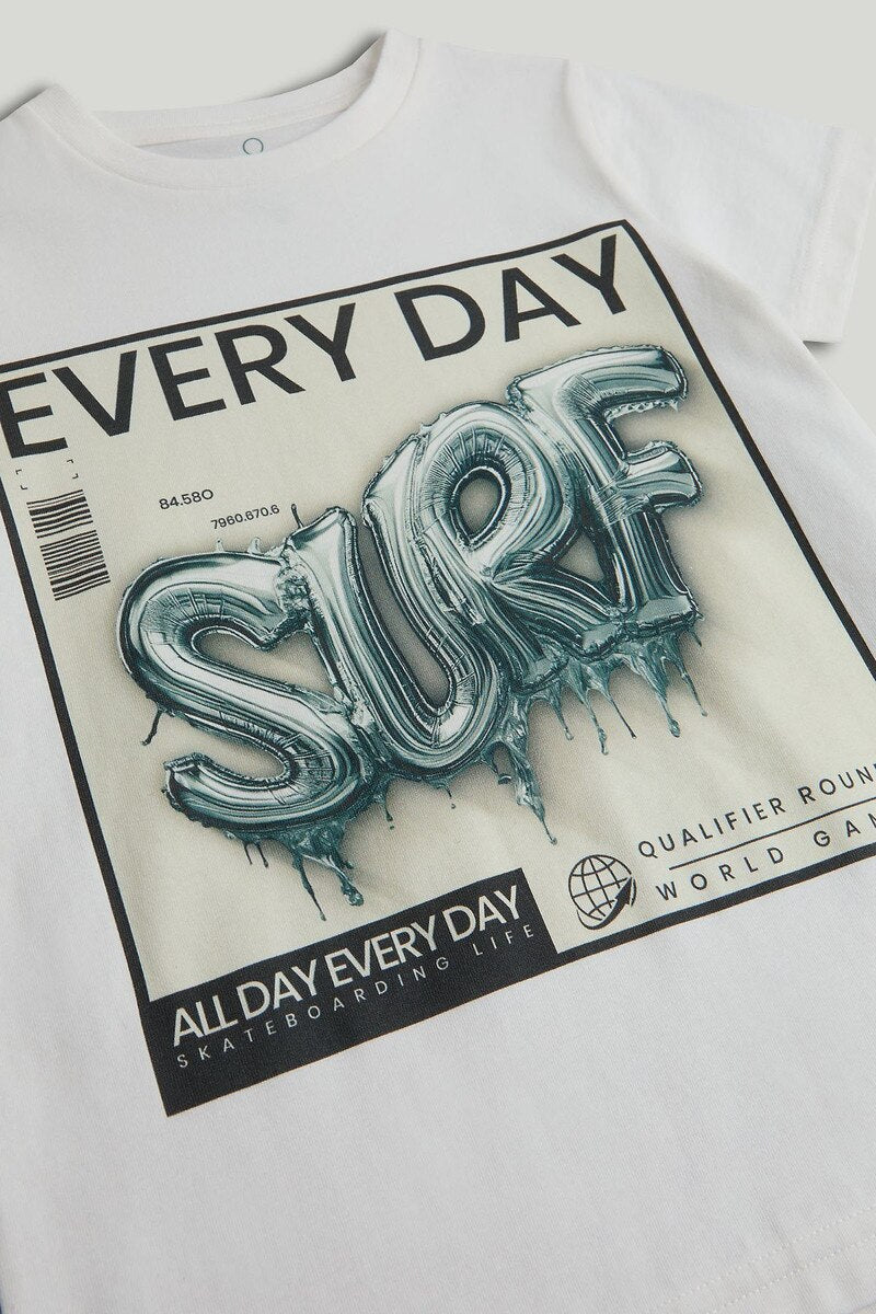 White Surf T-Shirt