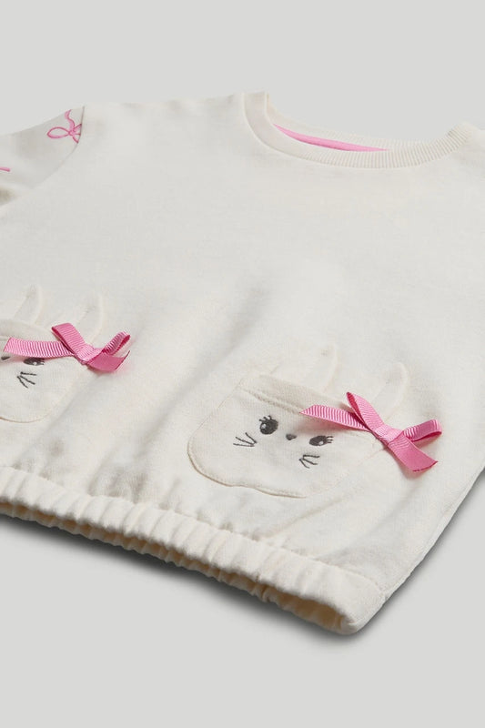 Bunny Sweatshirt and Joggers Outfit