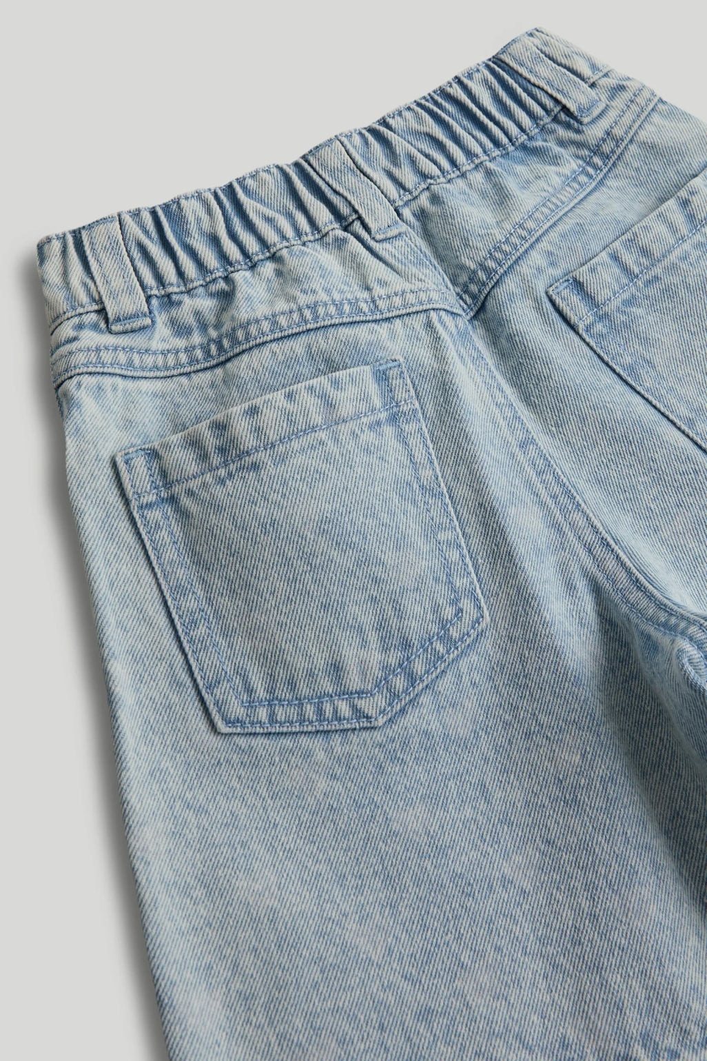 Denim Bermuda Shorts