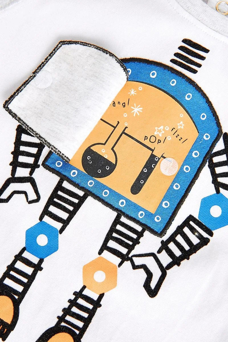 Robot Lift-the-Flap T-Shirt