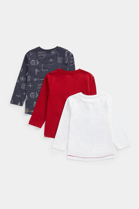 Long-Sleeved T-Shirt 3-Pack