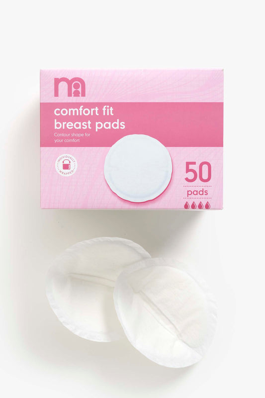 Mc Comfort Fit Breast Pads 50Pk