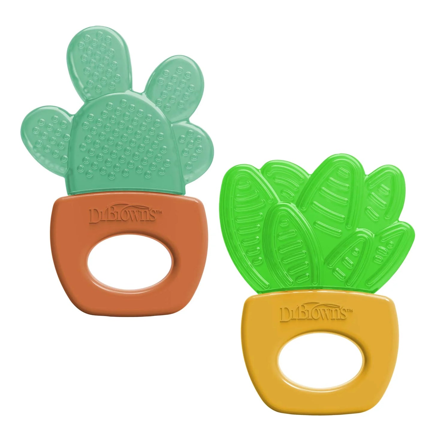 Dr Brown's AquaCool Water-Filed Teether Plant 2pk