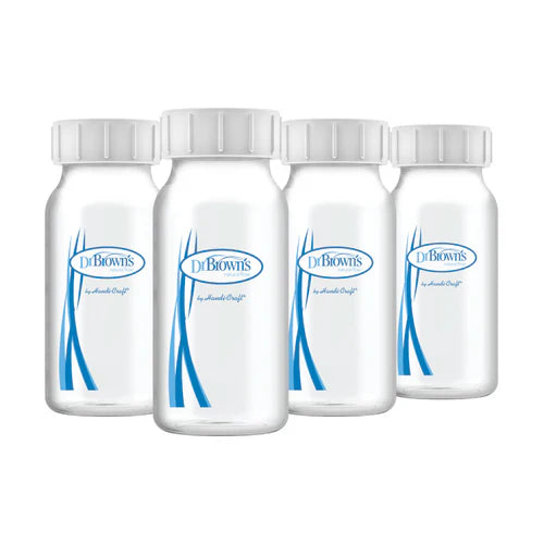 Narrow-Neck Breastmilk Collection Bottle 4oz/120ML 4pk