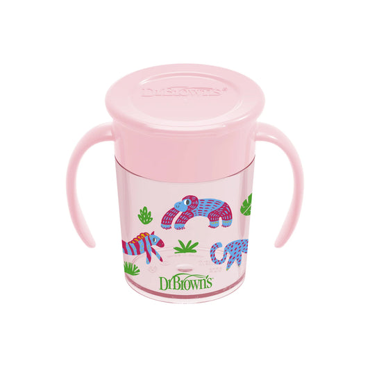 Spoutls Trans Cup 200ML 6M+ 1PK Pink