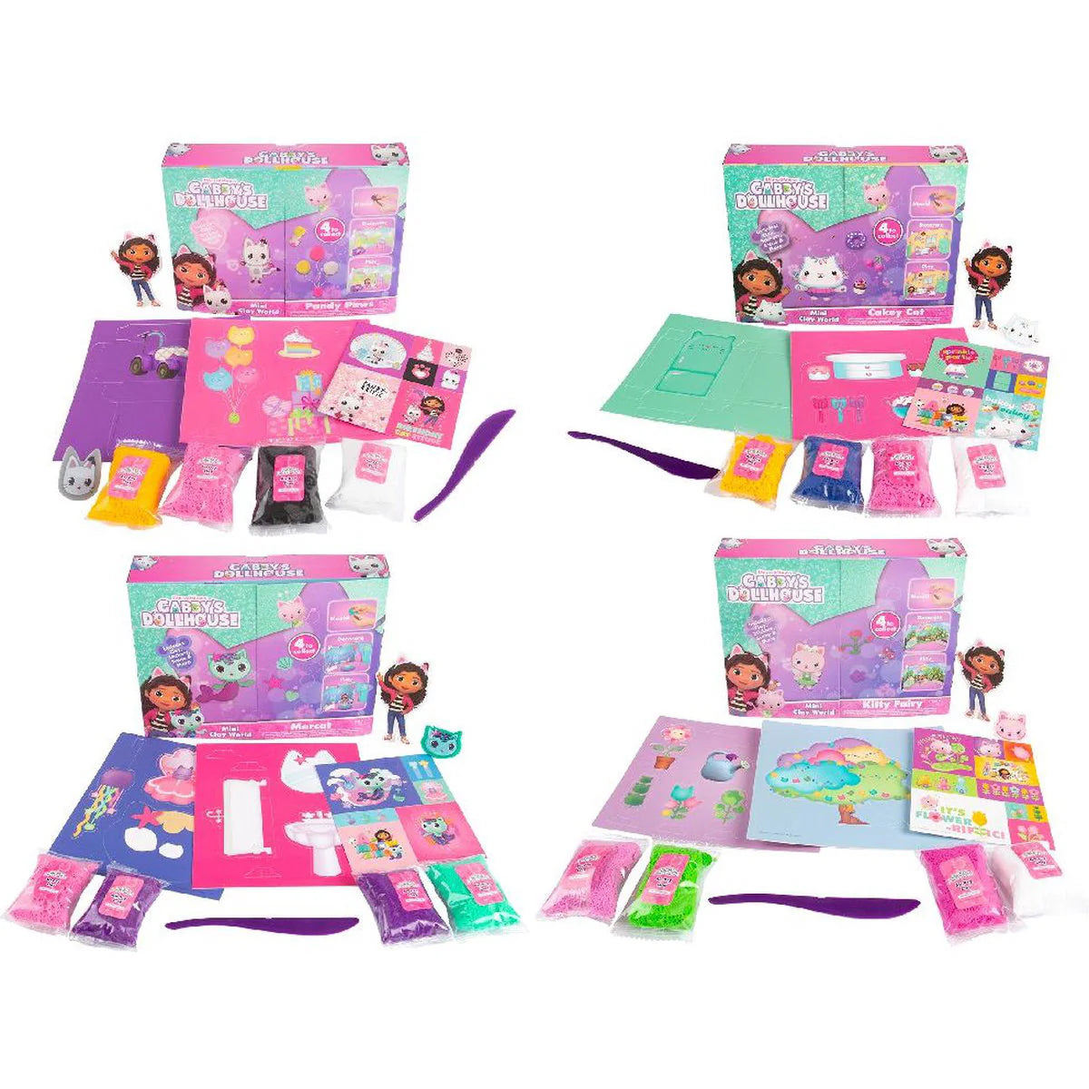 Gabby'S Doll House Mini Clay World Assorted