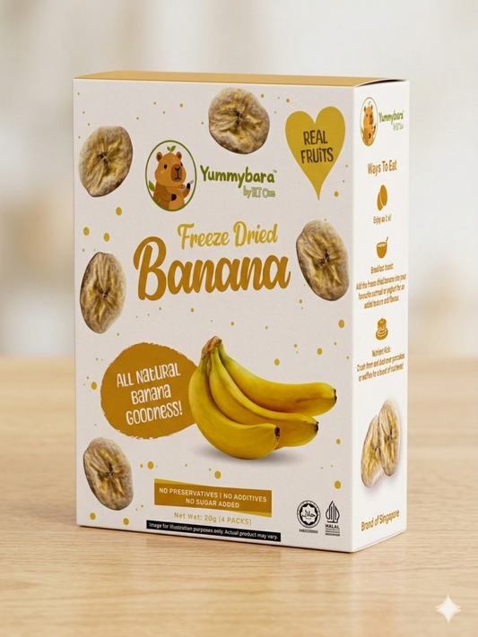 FREEZE DRIED FRUITS BANANA - 20G