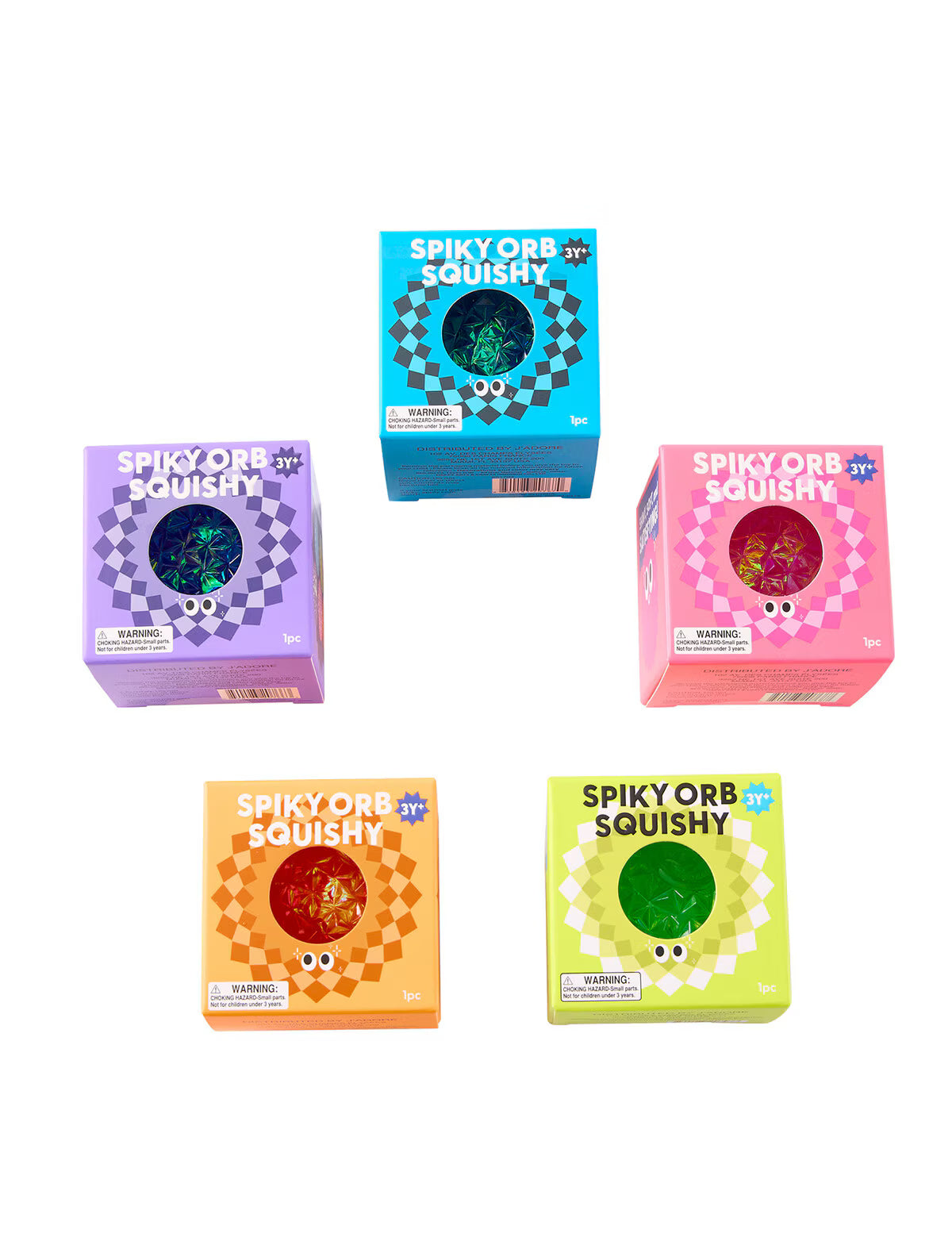 J'adore Spiky Orb Squishy - Blue