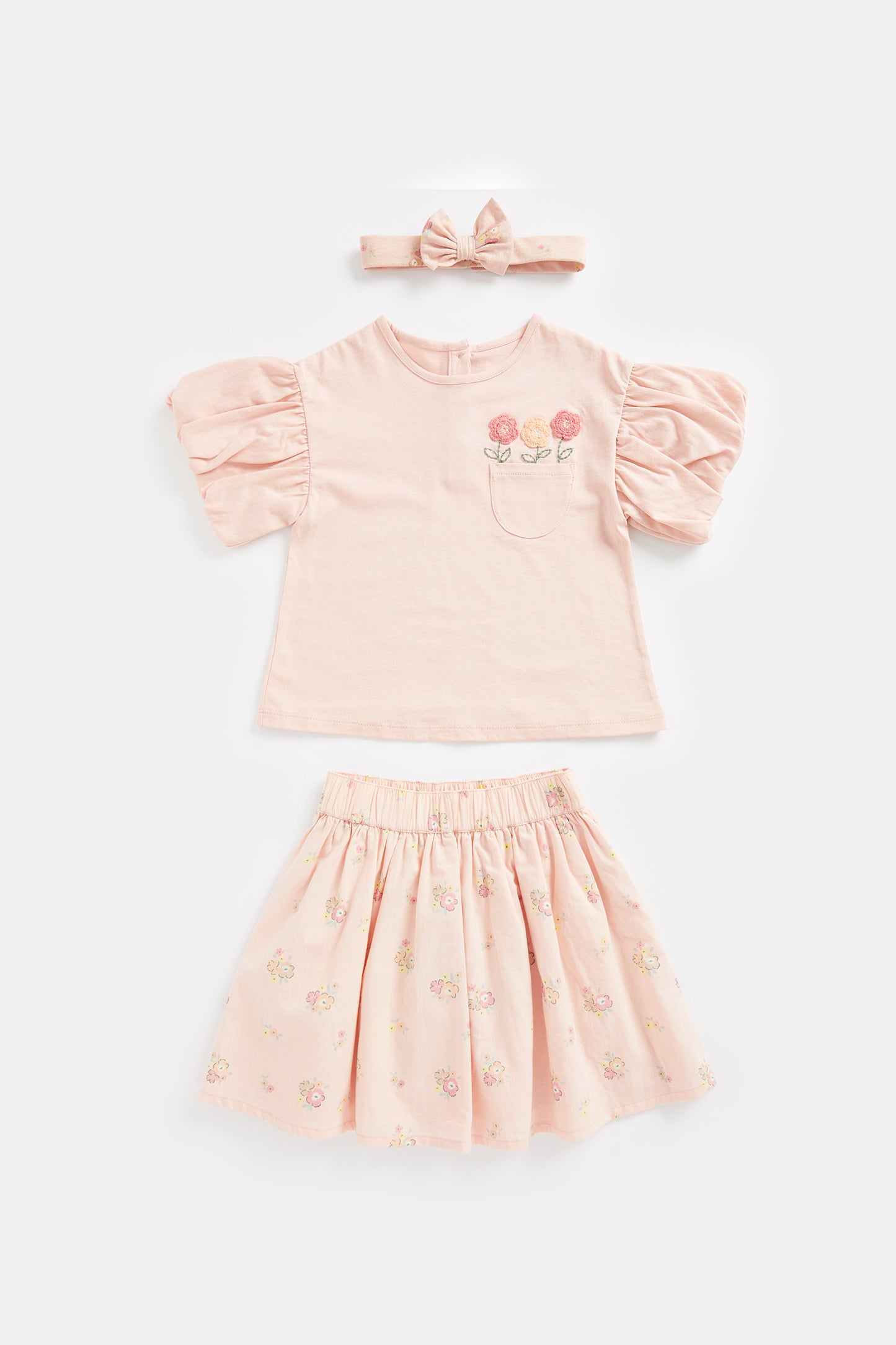 Skirt, Top and Headband Set