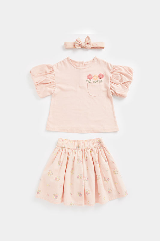 Skirt, Top and Headband Set