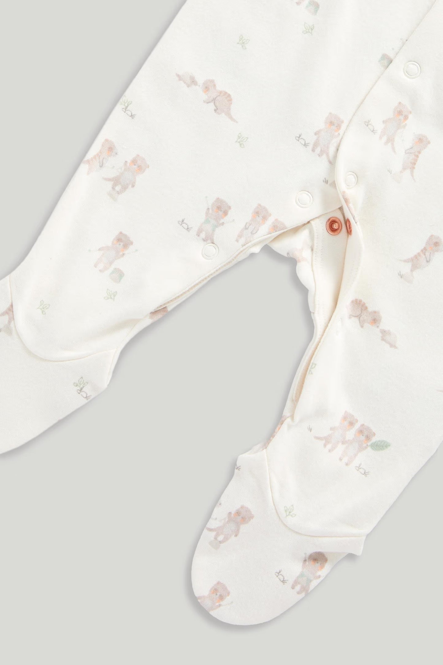 My First Unisex Soft Melody 3Pk All In Ones
