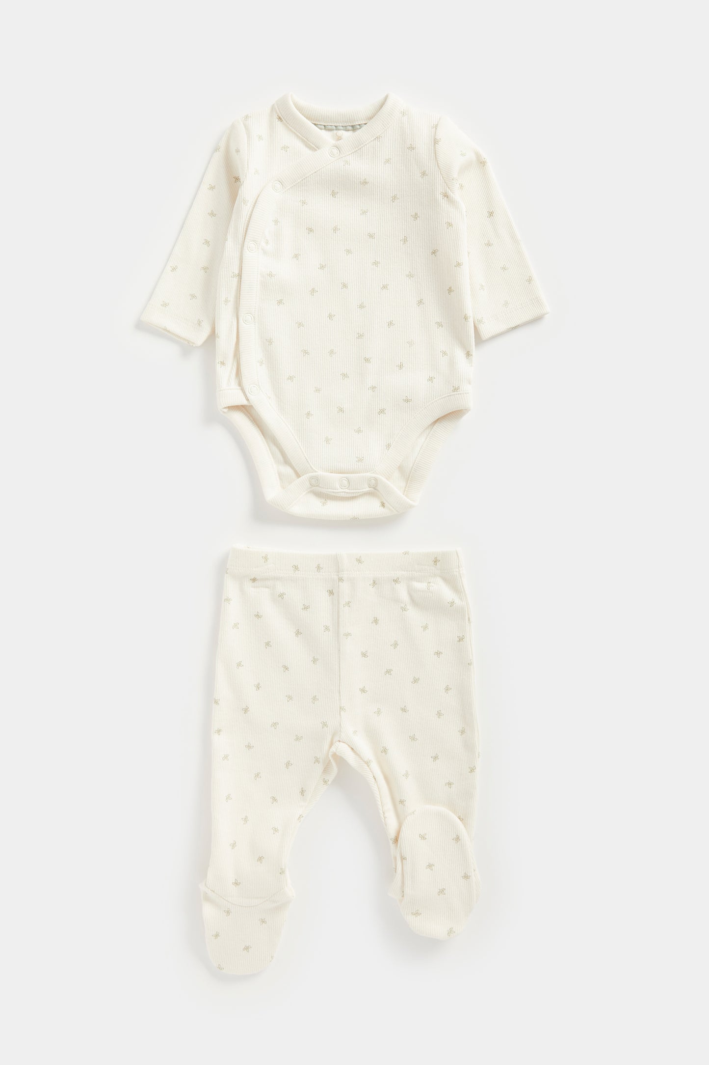 My First Unisex  Soft Melody Long Slee Bodysuit & Legging