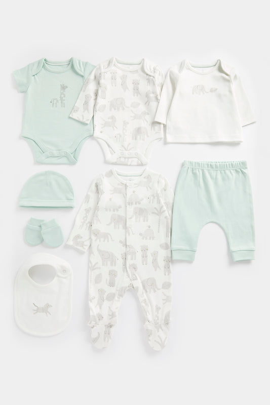 My First Unisex Short Sleeve 8Pc Set