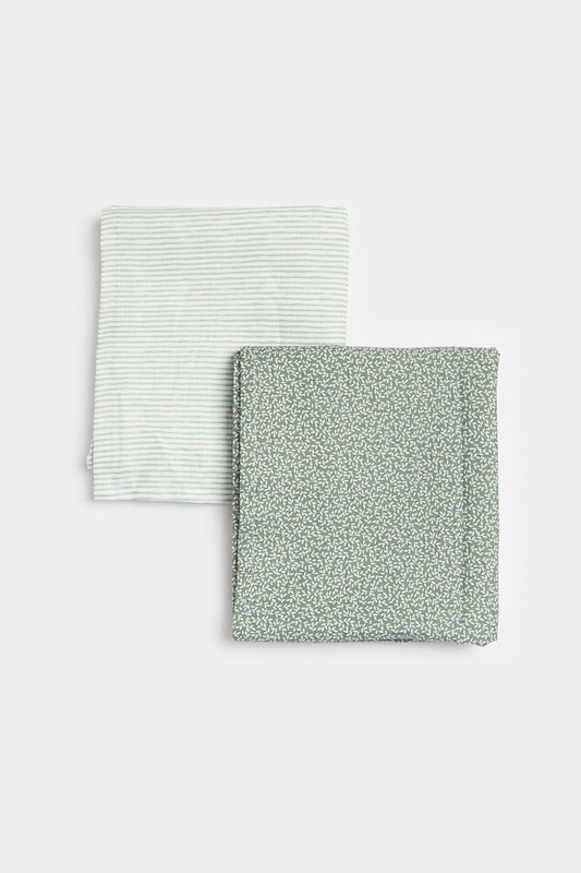 Boys Xl Muslin Blanket 2Pk