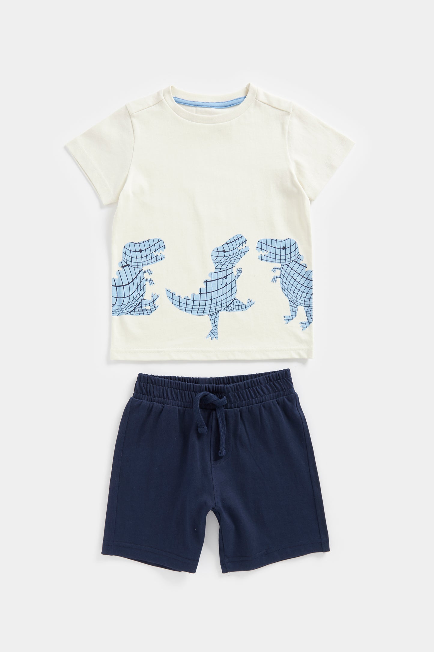 Mini Boys Clean Blues Everley Tee And Shortset