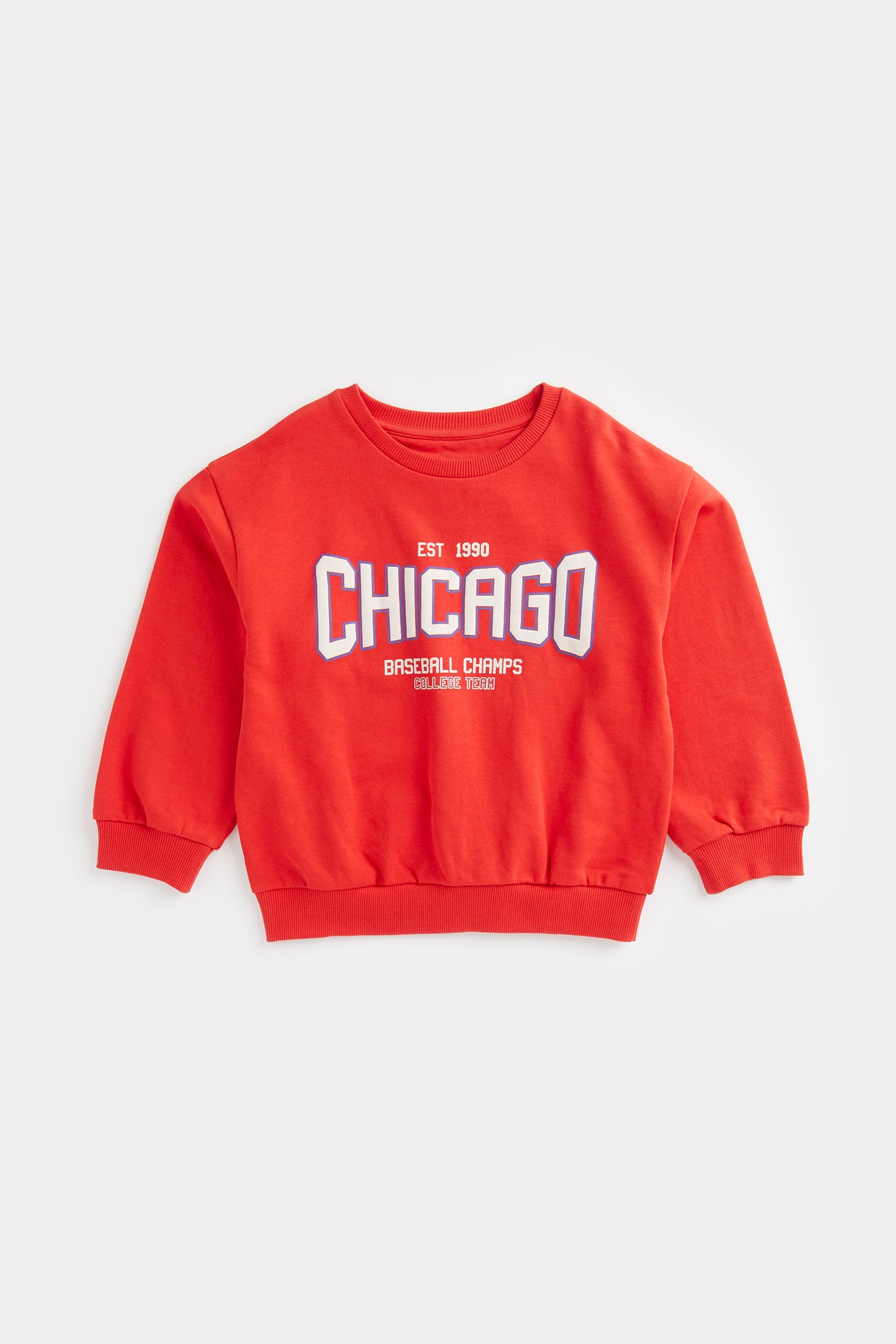 Red Chicago Sweat Top