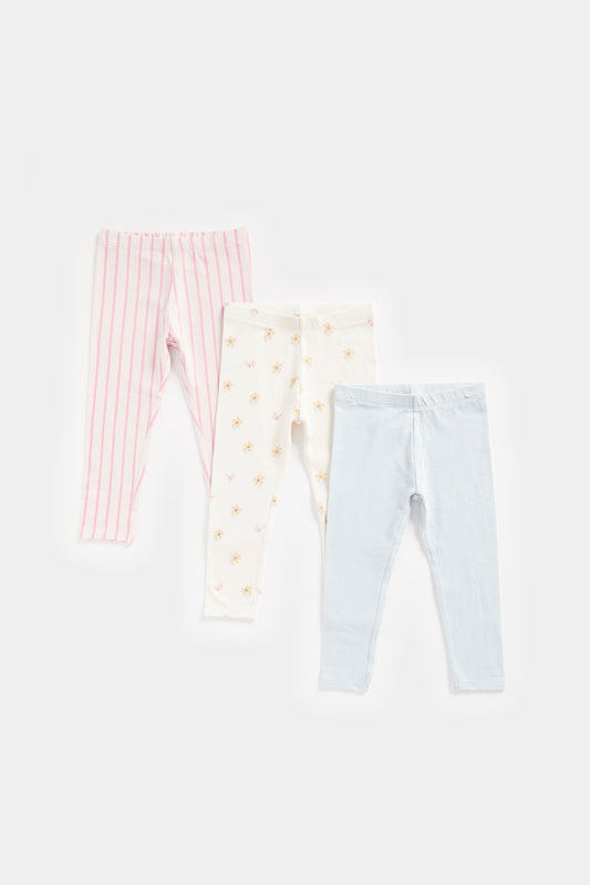 3 Pack Ribbed Leggings