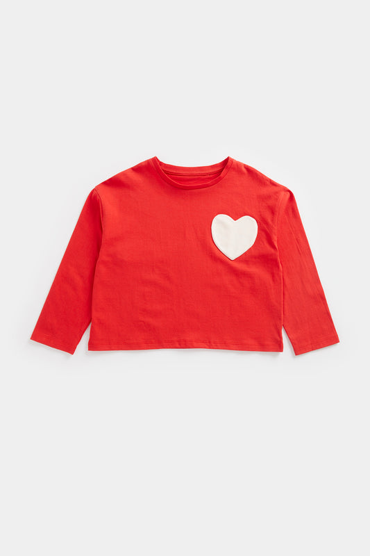 Heart Long-Sleeved T-Shirt