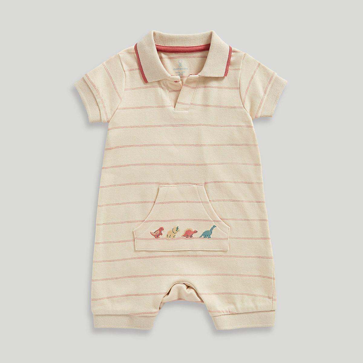 Newborn Sunbaked Summer Polo Romper