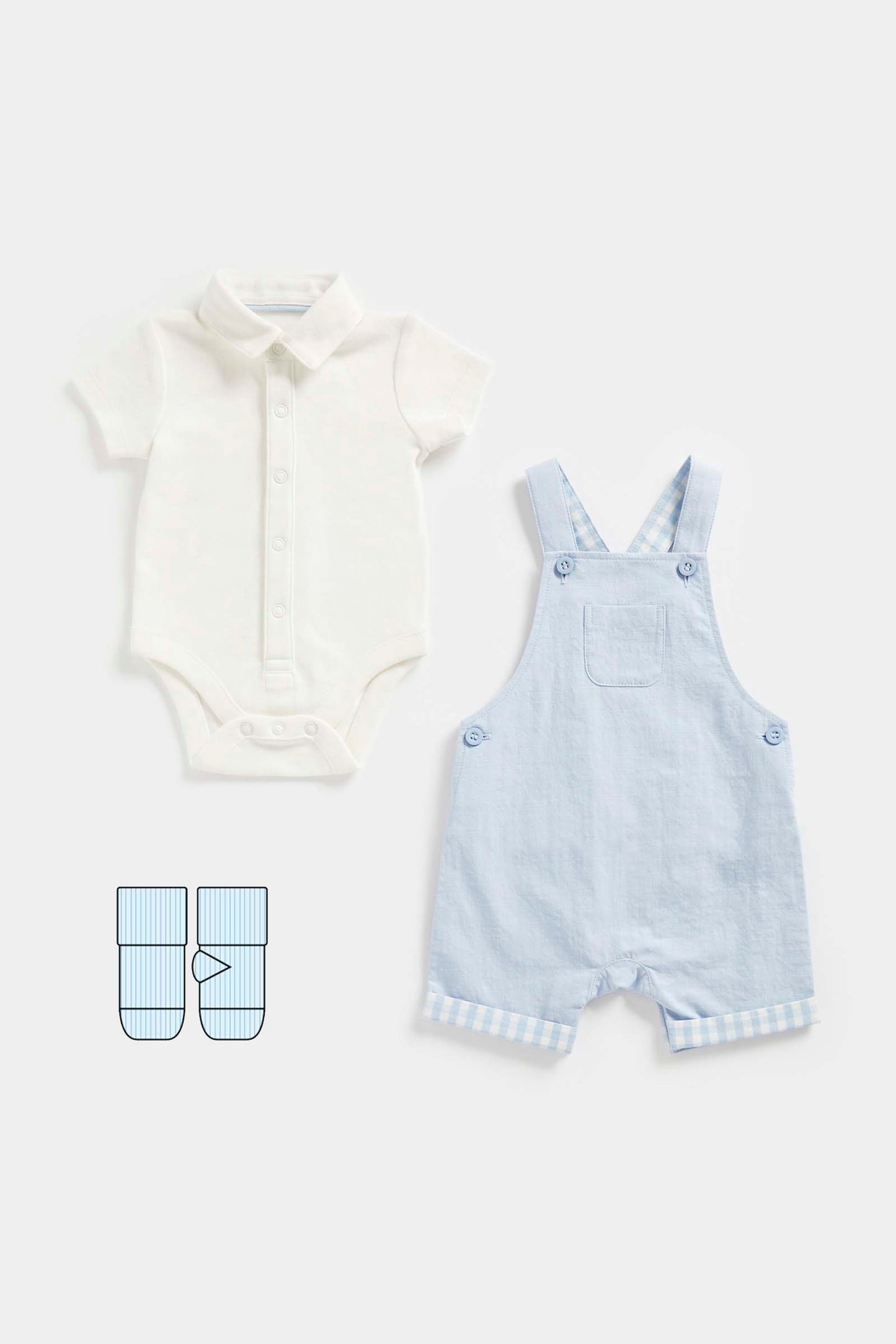 My First Boy  Saf Bishort Body And Socks