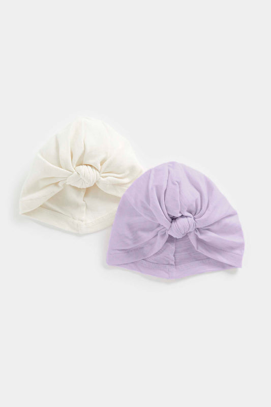 Newborn Patchwork Floral 2Pk Hats