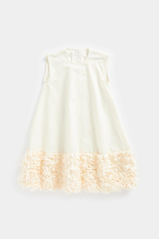 Flower Hem Occasion Dress