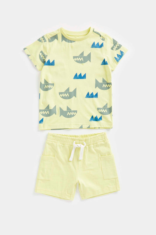 Shark T-Shirt And Shorts Set