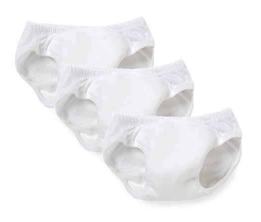 Training Pants White 3Pk