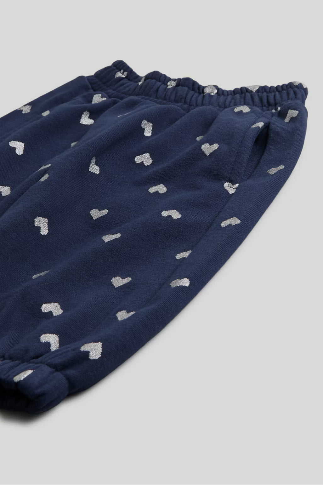 Navy Heart Joggers