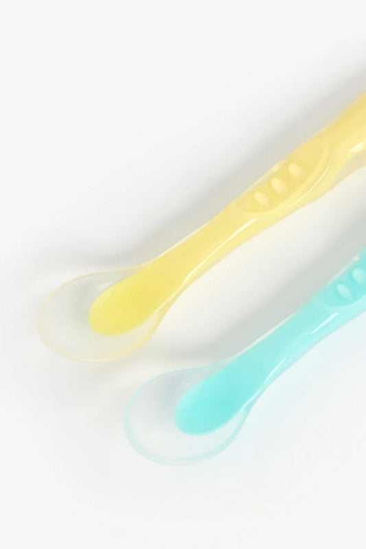 2 Soft Silicone Spoons