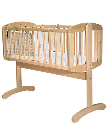 Swinging Crib Natural New