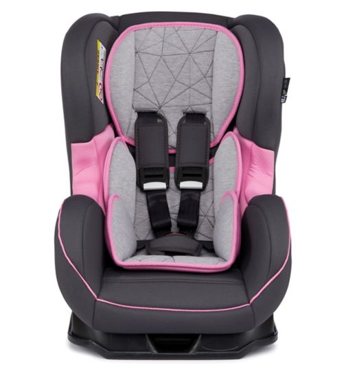 Car Seat Madrid Grey And Pink