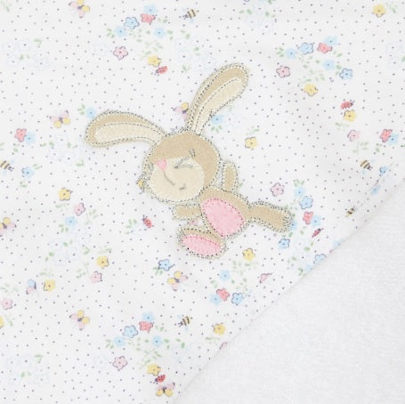 Spring Flower Cuddle & Dry Mitten