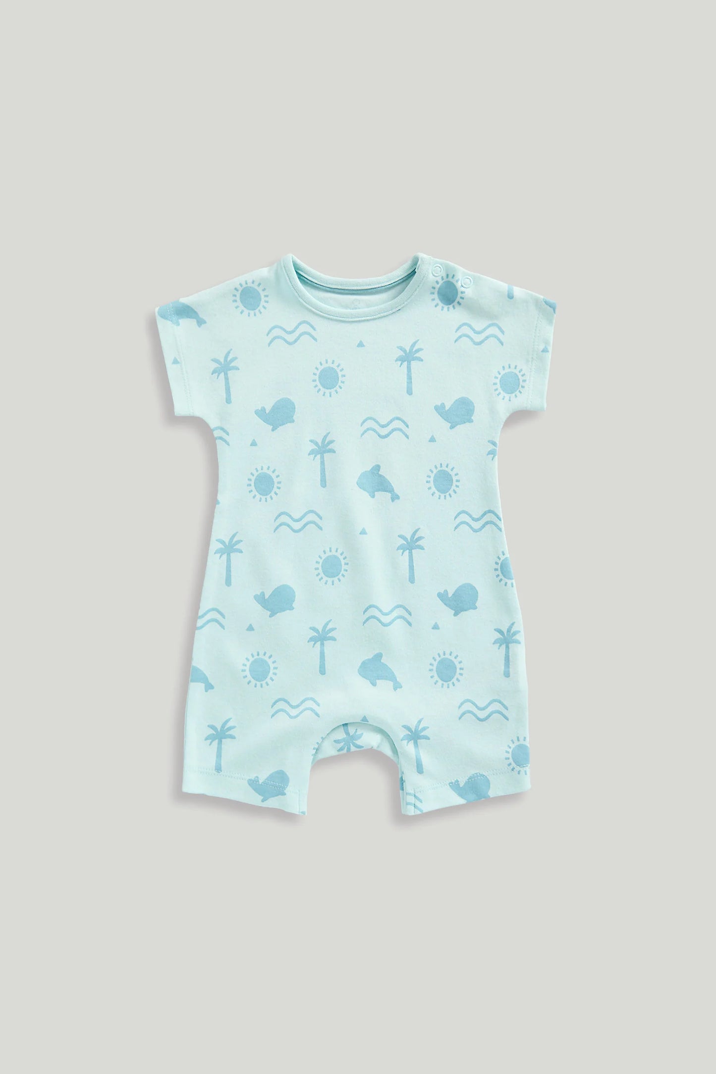Newborn Boy Beach Romper