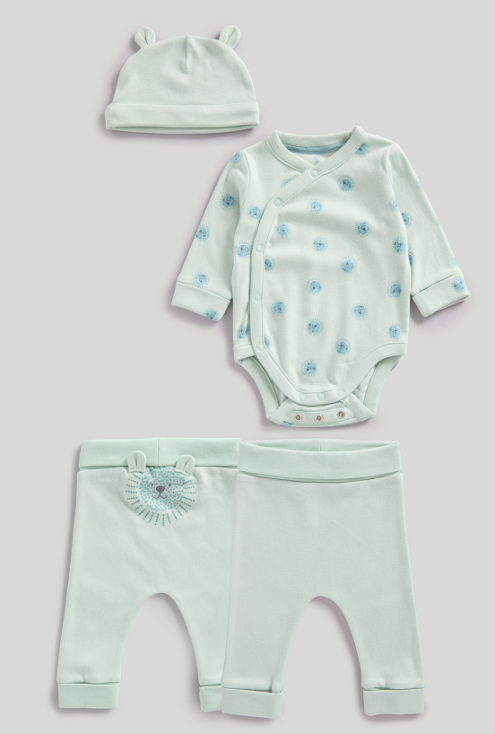 Green Extendable 3-Piece Outfit